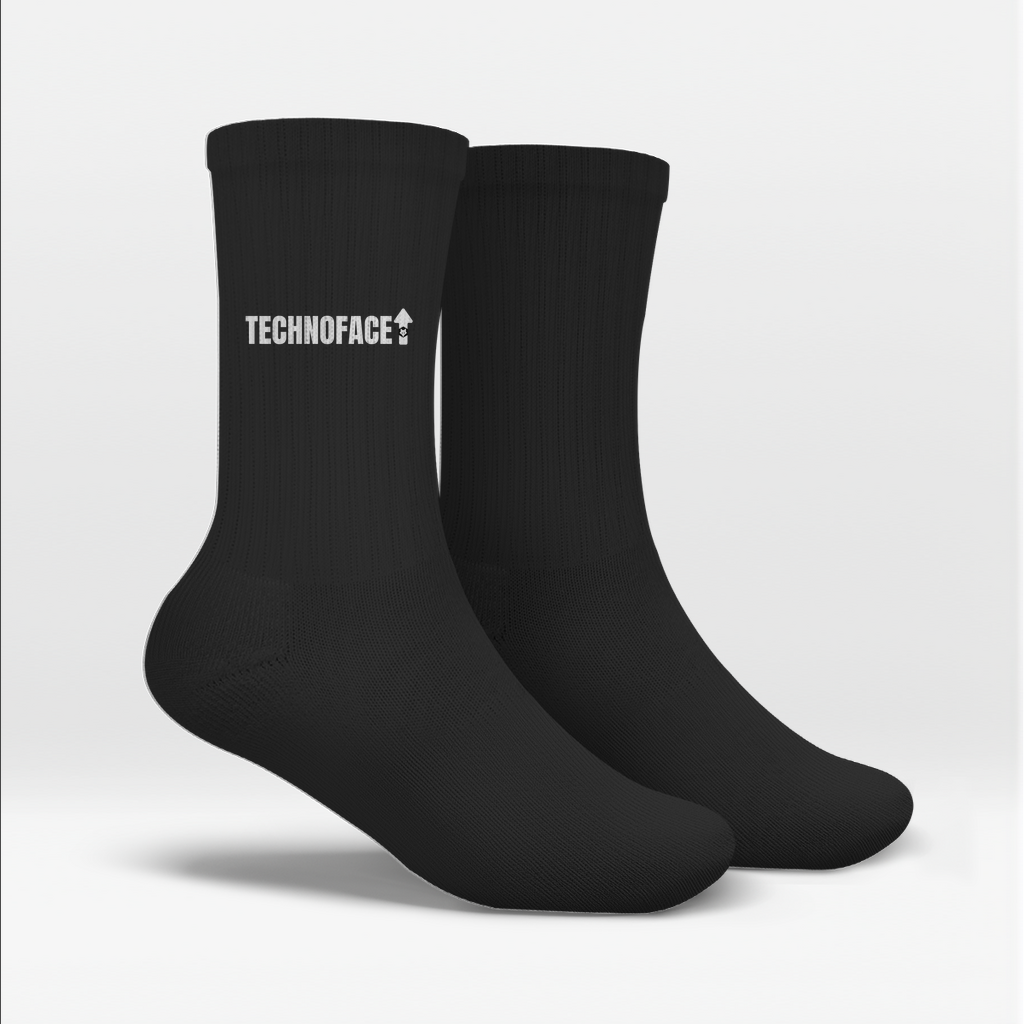 Techno Face - Socken