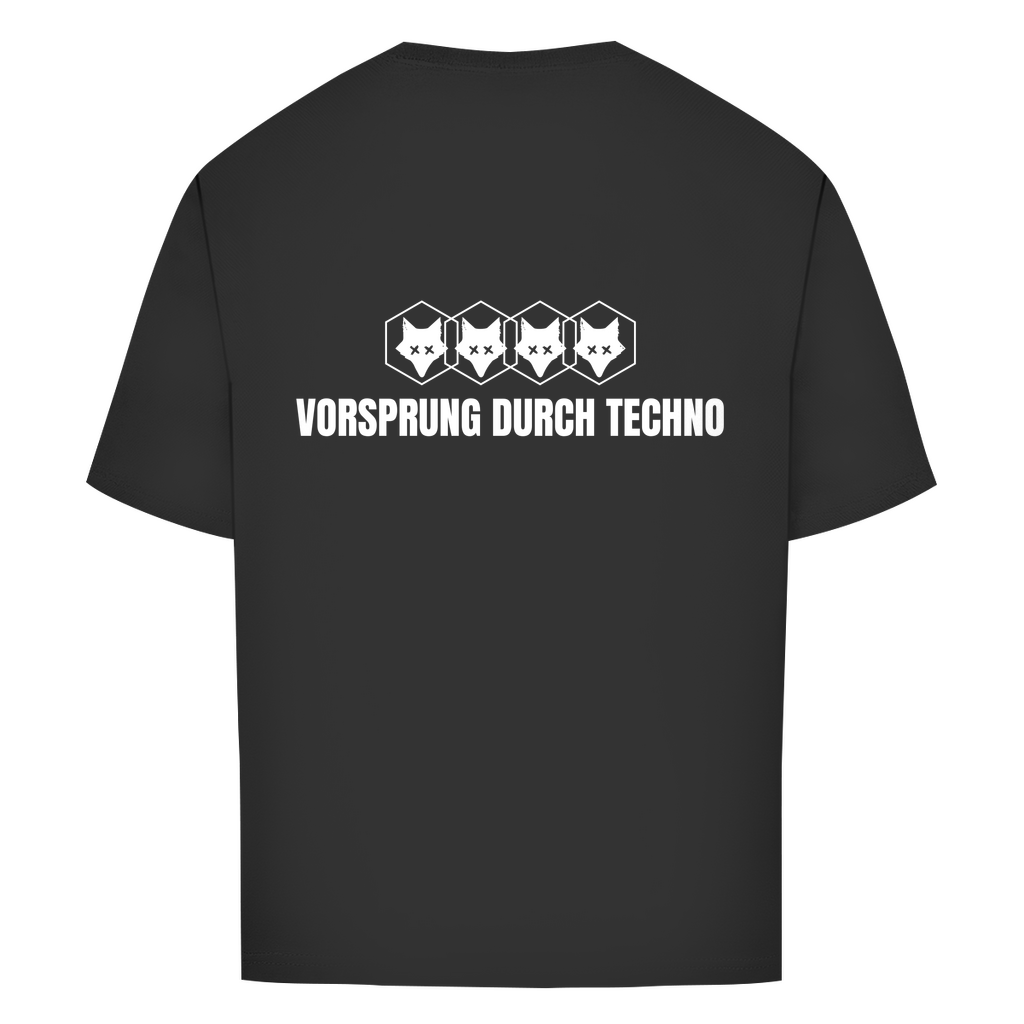 Oversize T-Shirt - Vorsprung durch Techno - Sky Club Edition