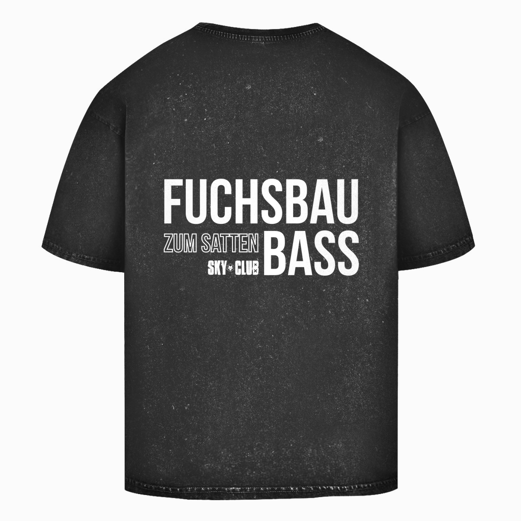 Oversize T-Shirt - Fuchsbau zum satten Bass