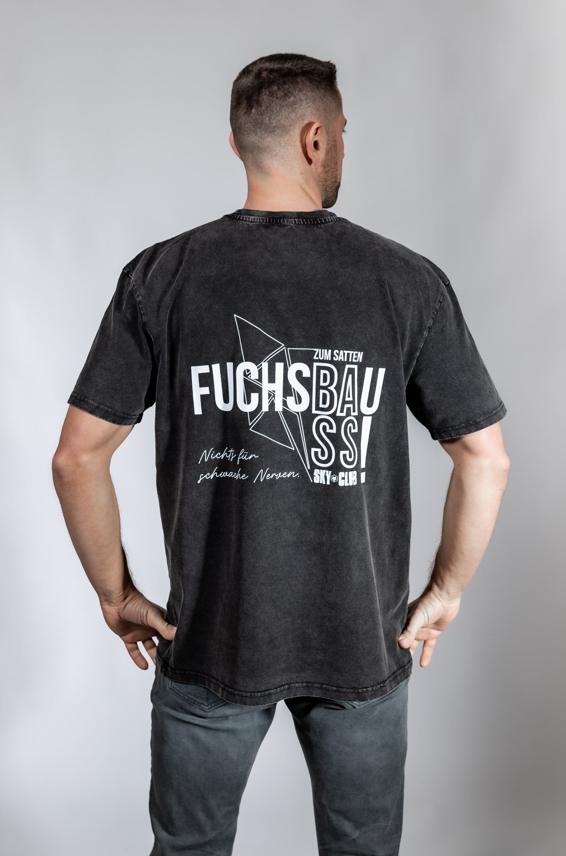 Fuchsbau Bass Technoartig Oversize Shirt