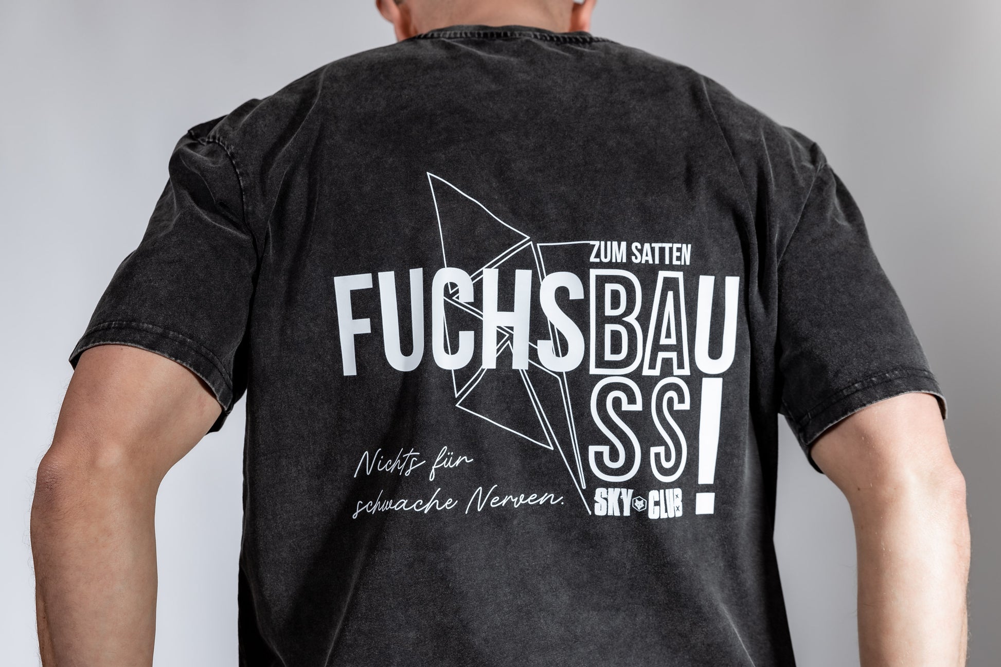 Fuchsbau Bass Technoartig Oversize Shirt