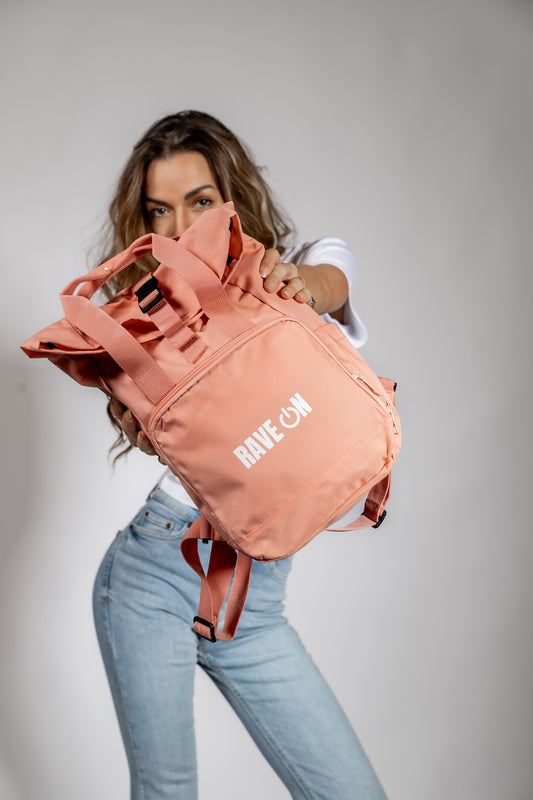 Rucksack mit Seitentasche - Rave On