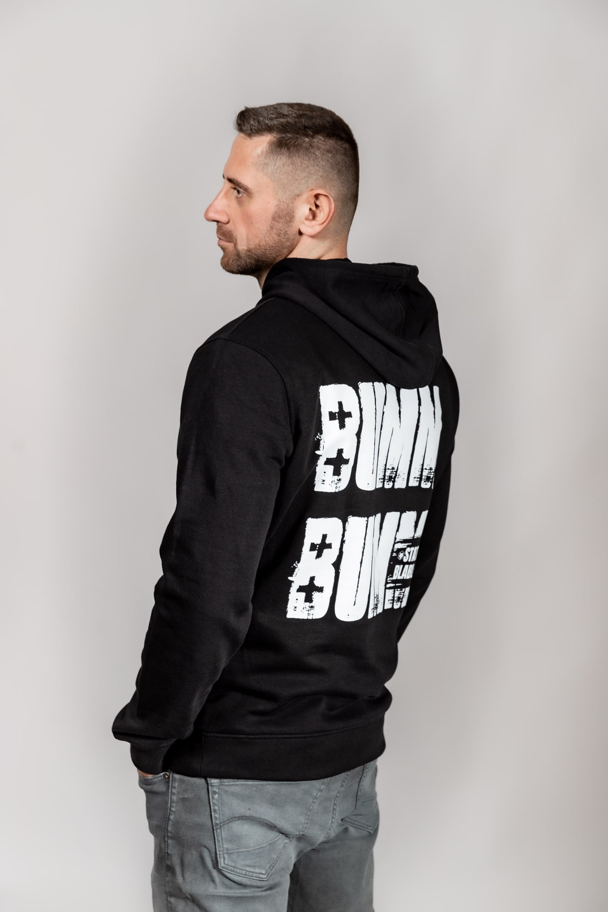 Techno Hoodie Technoartig Black 