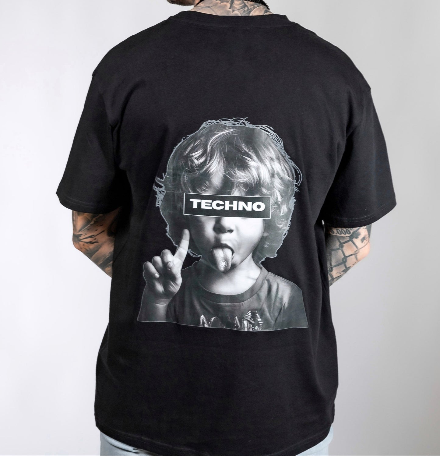 Technoartig - Oversize Shirt - Junge