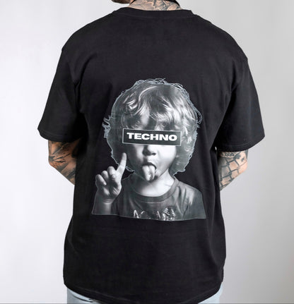 Technoartig - Oversize Shirt - Junge