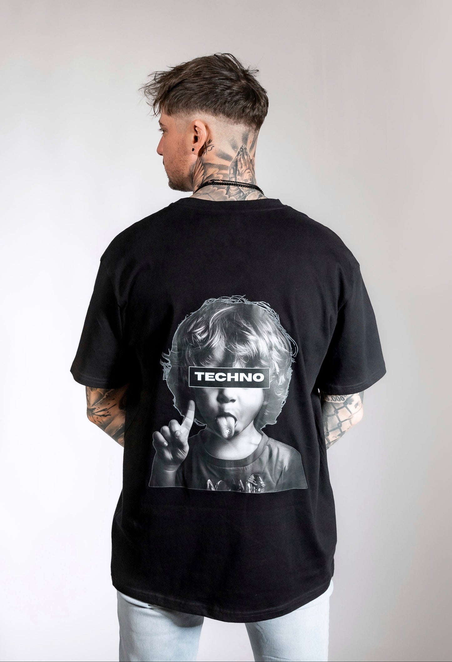 Technoartig - Oversize Shirt - Junge - Back