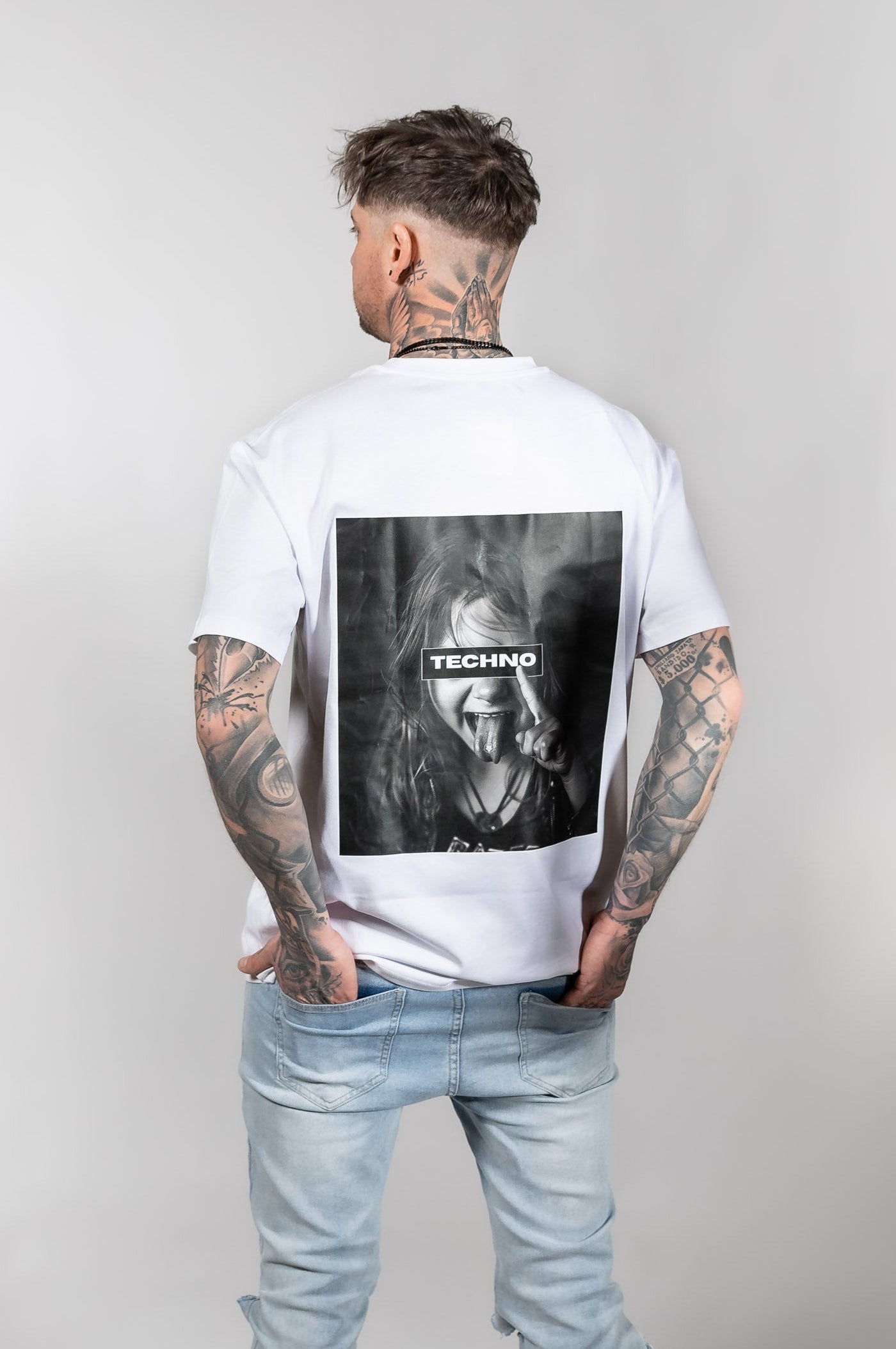 Technoartig - Techno Girl - Shirt  weiß
