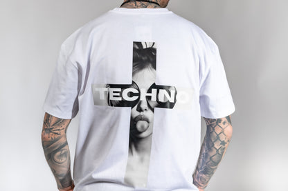 Technoartig - Techno Kreuz - Oversize - Back