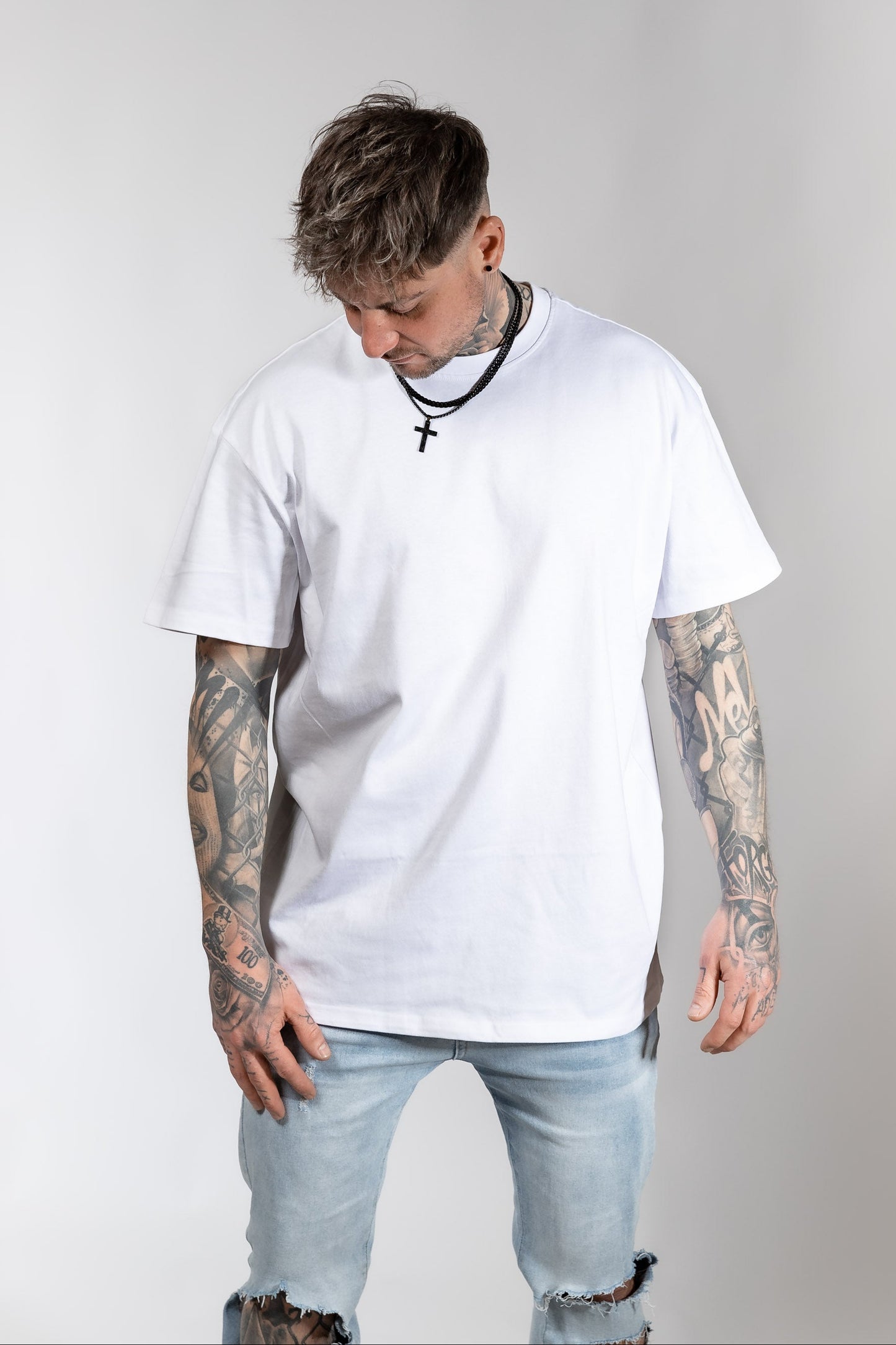 Technoartig - Techno Kreuz - Oversize - Back -f