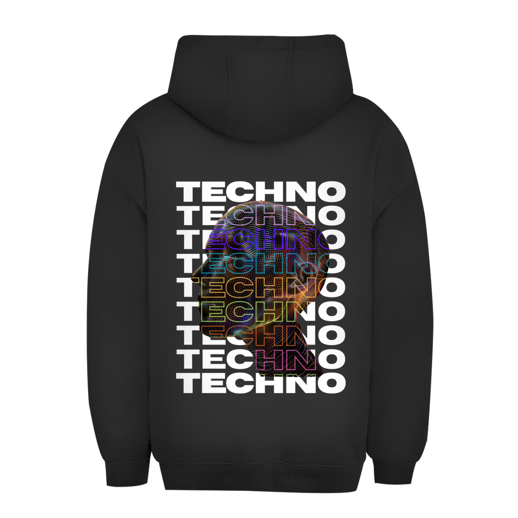 Oversize Hoodie - Techno Head