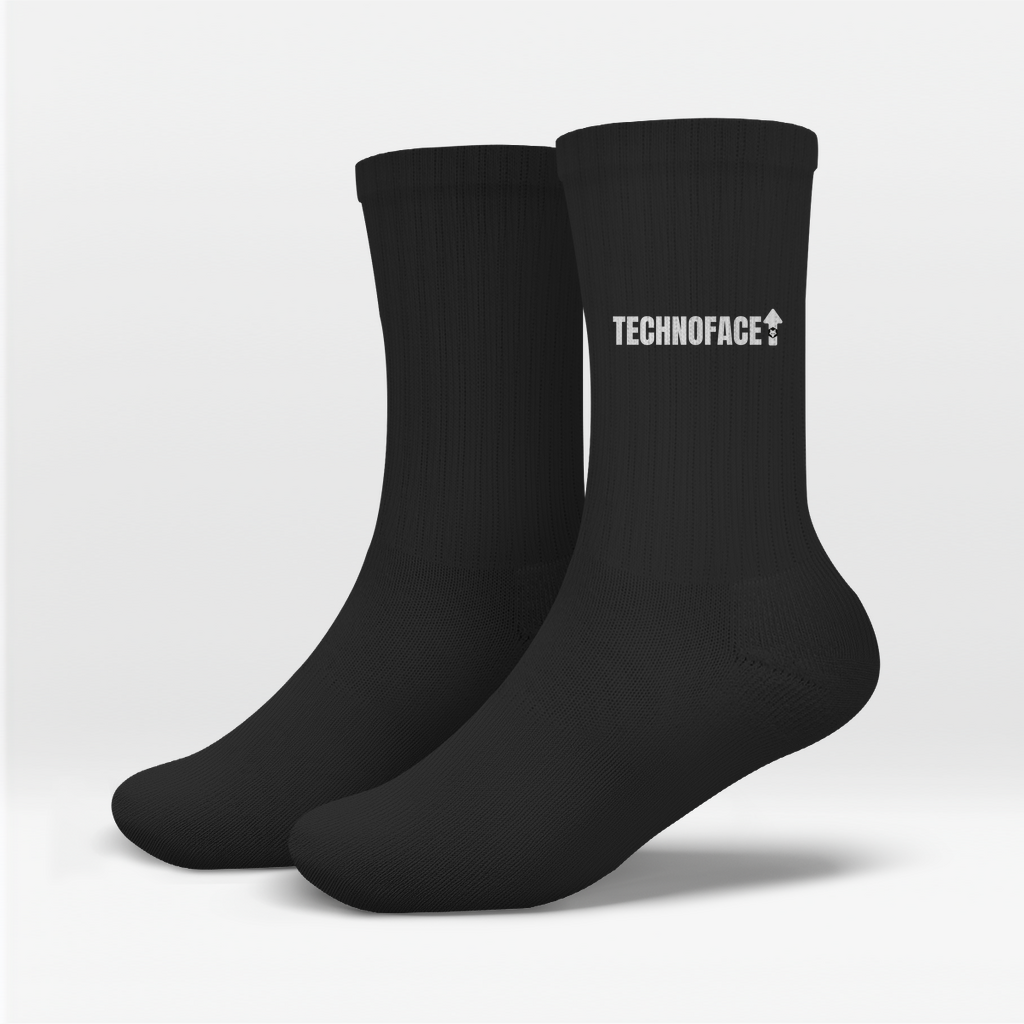 Techno Face - Socken